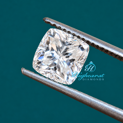 Antique Cushion Old Mine Cut Lab Grown Diamond