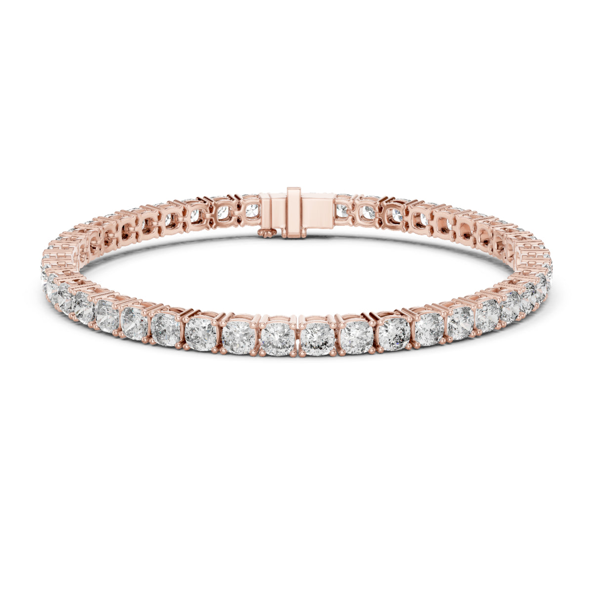 10.12Ct Cushion Cut Diamond Elegant Dainty Perfect Minimalist Bridesmaid Tennis Bracelet Gift For Women's - HIGHCARAT DIAMONDS