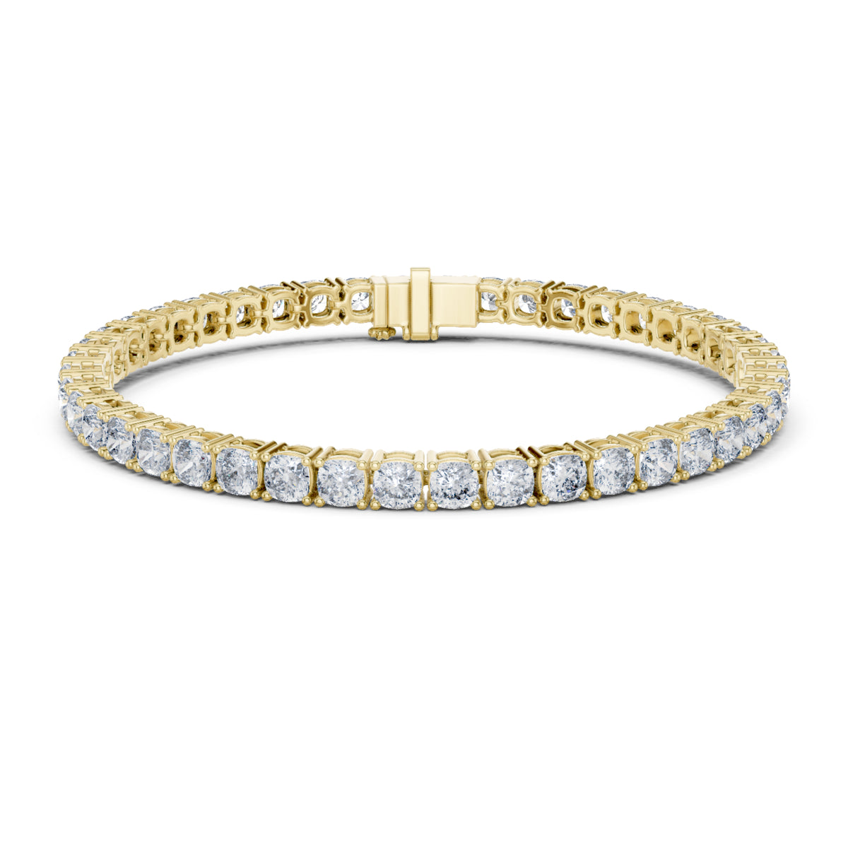 10.12Ct Cushion Cut Diamond Elegant Dainty Perfect Minimalist Bridesmaid Tennis Bracelet Gift For Women's - HIGHCARAT DIAMONDS