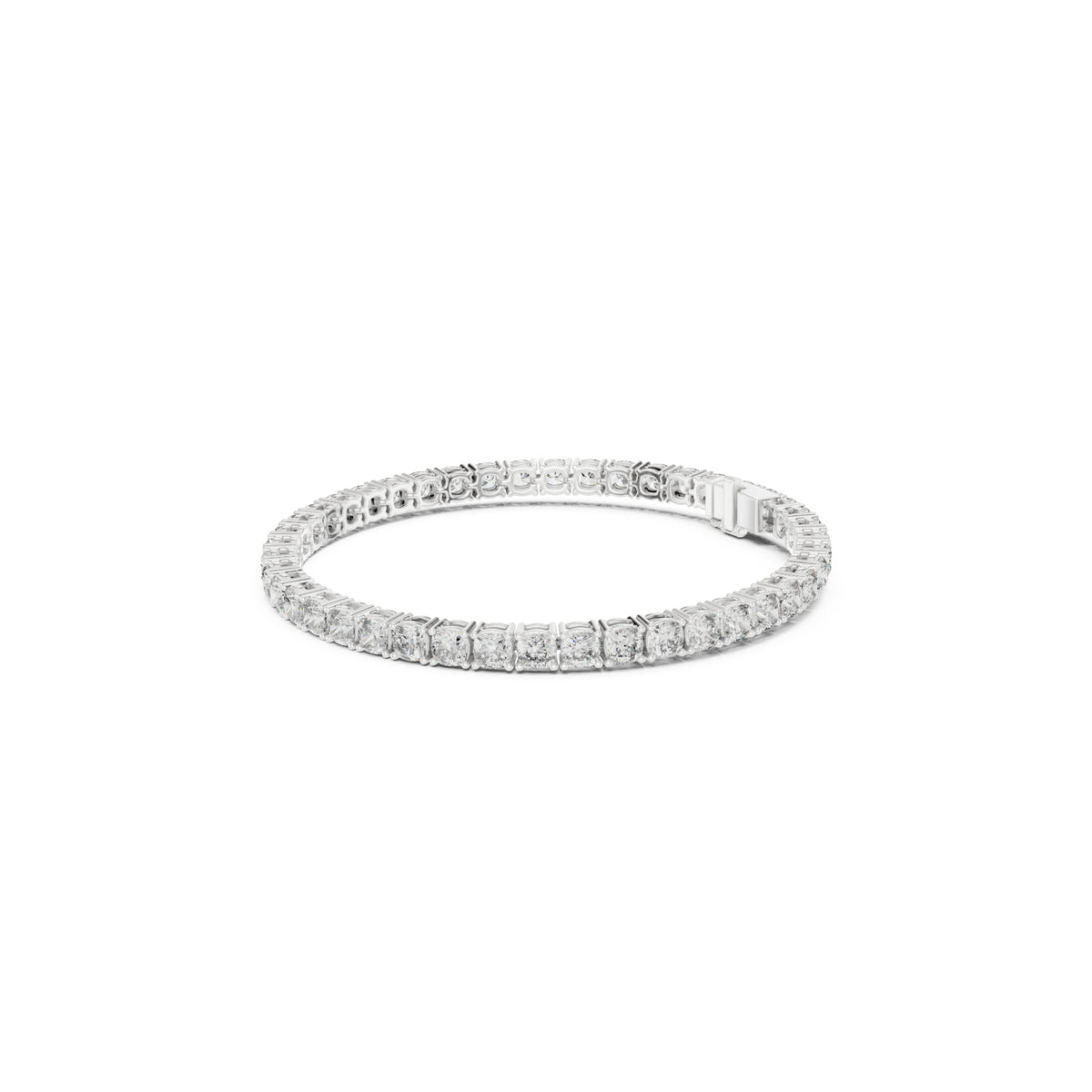 10.12Ct Cushion Cut Diamond Elegant Dainty Perfect Minimalist Bridesmaid Tennis Bracelet Gift For Women's - HIGHCARAT DIAMONDS