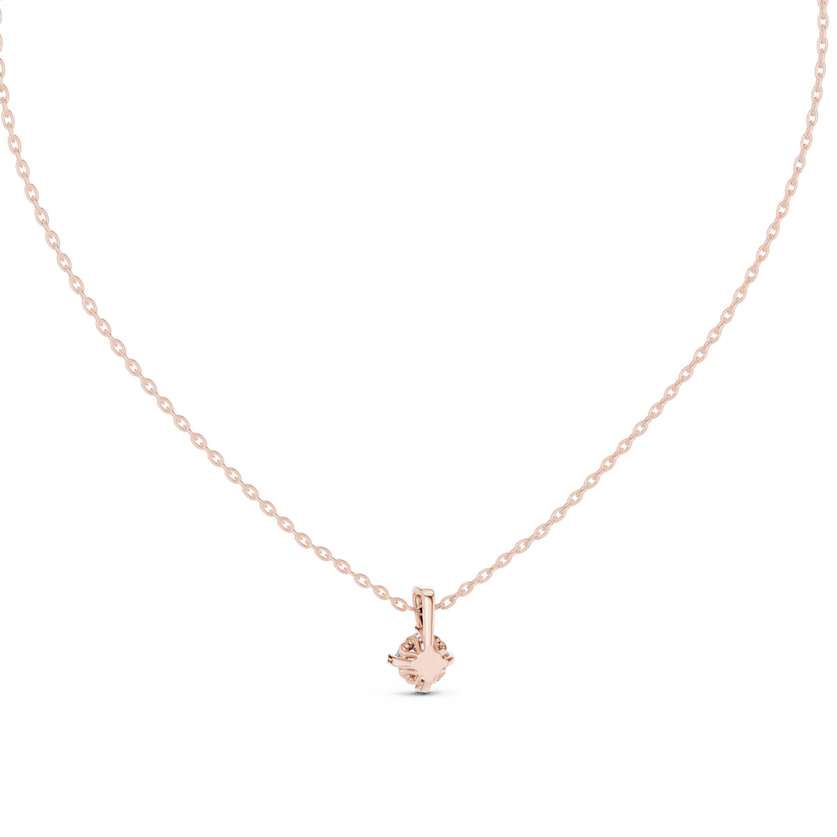 Cushion Shape Lab Grown Diamond Ethically wear Soliatire Pendant For Womens - HIGHCARAT DIAMONDS