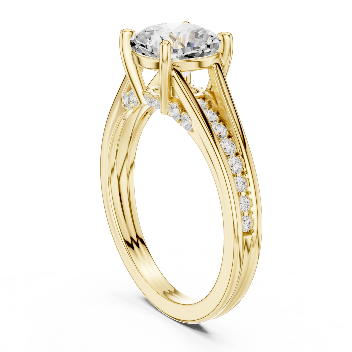 Pave Set 2.30Ct Cushion and Round Cut Top Grade Diamond Unique Delicate Stacking Wedding Ring Gift For Her - HIGHCARAT DIAMONDS
