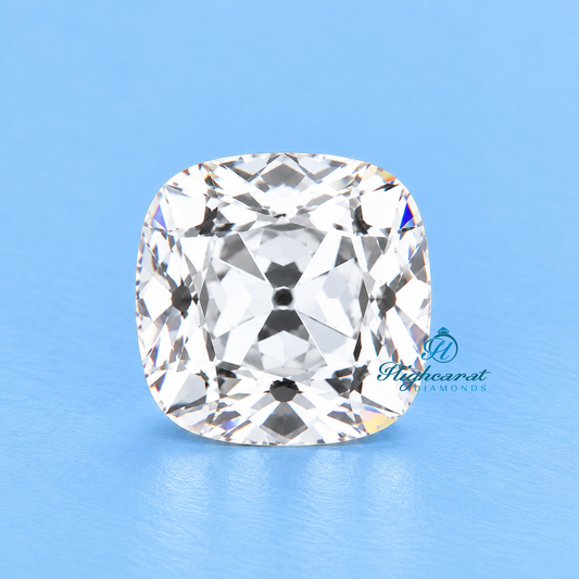 Antique Cushion Old Mine Cut Lab Grown Diamond