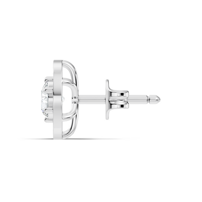1.22 Ct Lab Grown Round Diamond New Classic Affordable Earrings For Anniversary Gift Her - HIGHCARAT DIAMONDS