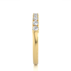 Elegant 0.47 CT Women's Round Diamond Eternity Band Sparkling Circle of Beauty - HIGHCARAT DIAMONDS