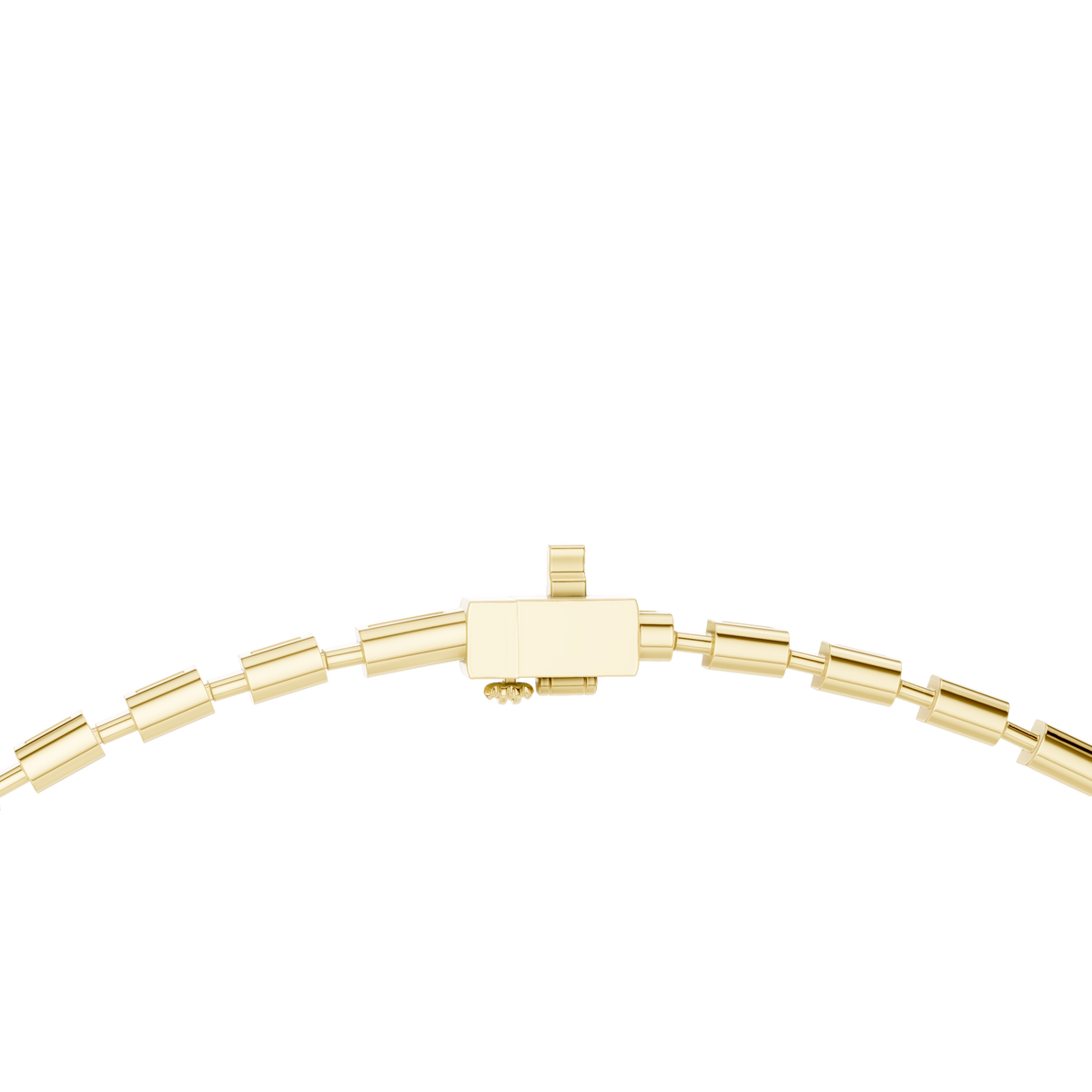 6.09 Ct Emerald Cut Lab grown Diamond 18k Solid Gold Stunning Fabulous Diamond Necklace For Her - HIGHCARAT DIAMONDS