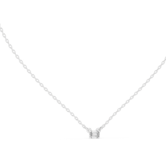 Emerald Shape Vintage 14k Solid Gold Diamond Pendant For Women Daily Wear - HIGHCARAT DIAMONDS