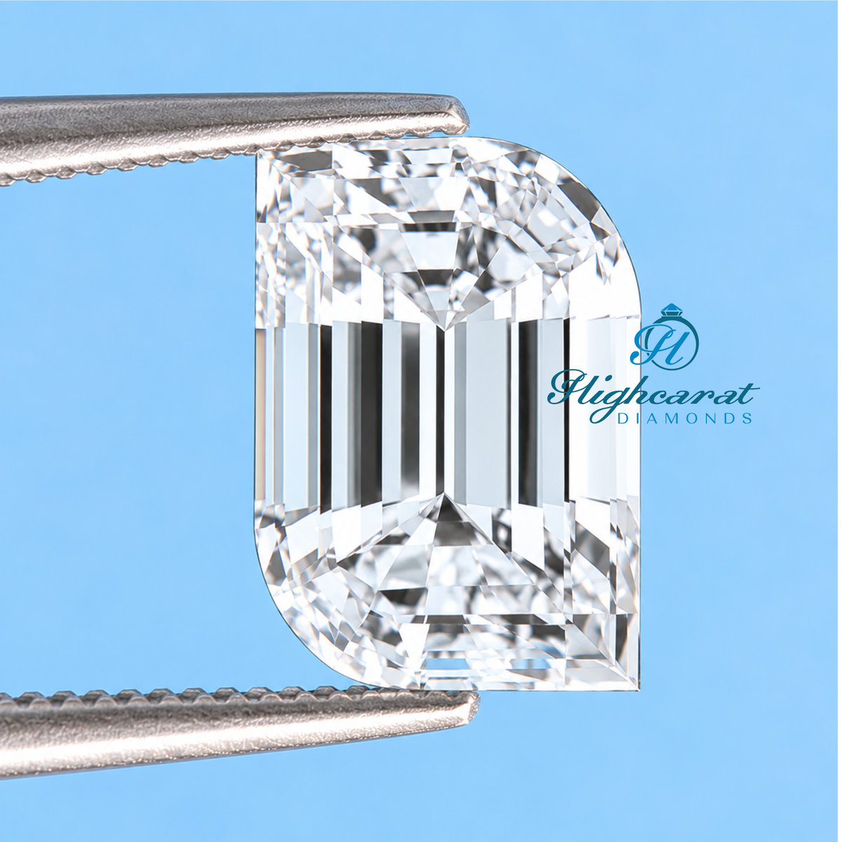 Flame Cut Fancy Shape Lab Grown Diamond