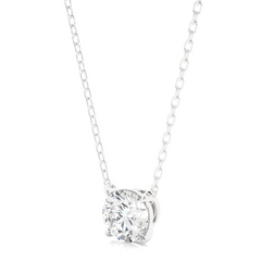 Handcrafted 14K Gold Diamond Pendant Top View