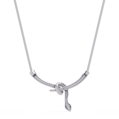 Hip Hop Lab Grown Diamond Snake Pendant Yellow Gold - HIGHCARAT DIAMONDS