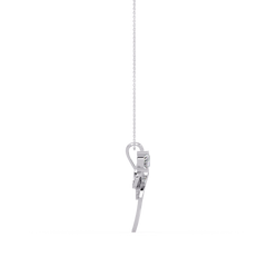 Infinity Style Lab Grown Diamond Accent Pendant - HIGHCARAT DIAMONDS