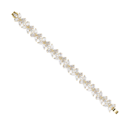 Lab Grown Marquise Diamond Cluster Bracelet - HIGHCARAT DIAMONDS