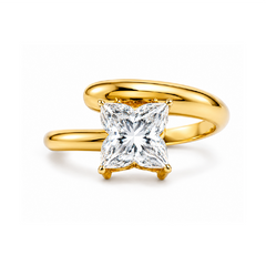 Lily Cut Lab-Grown Diamond Solitaire Ring