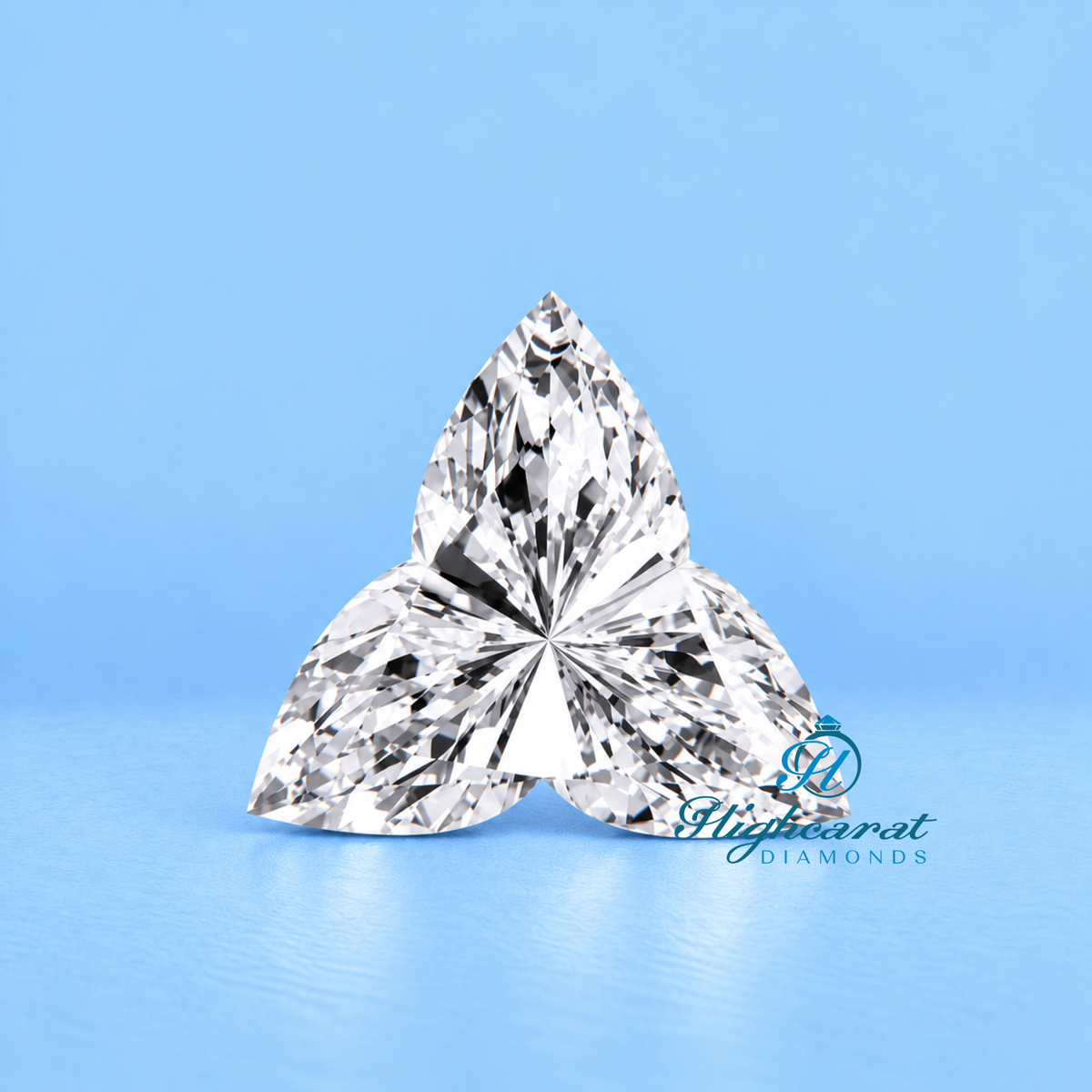 Unique Lotus Shape Lab Grown Diamond