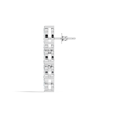 Women’s Minimalist Marquise Cut Lab-Created Diamond Earrings Classic Elegance - HIGHCARAT DIAMONDS