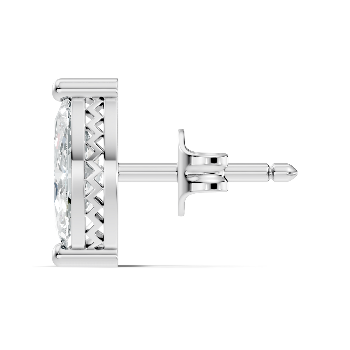 Marquise Shape 1.50 Ct Lab Grown Diamond Sparkling Daily Wear Diamond Earrings For Her - HIGHCARAT DIAMONDS