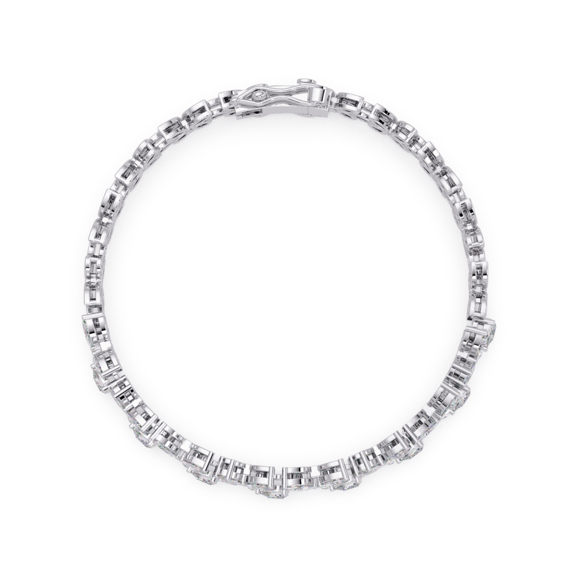 Marquise Lab Grown Diamond Floral Bracelet - HIGHCARAT DIAMONDS