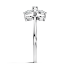 Round and Marquise Cut Lab Grown and Natural Diamond Vintage Minimalist Stunning Ring For Women's - HIGHCARAT DIAMONDS