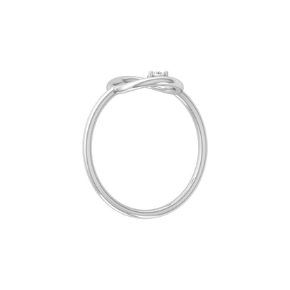 Minimalist Lab Grown Round Cut Diamond Gift Ring - HIGHCARAT DIAMONDS