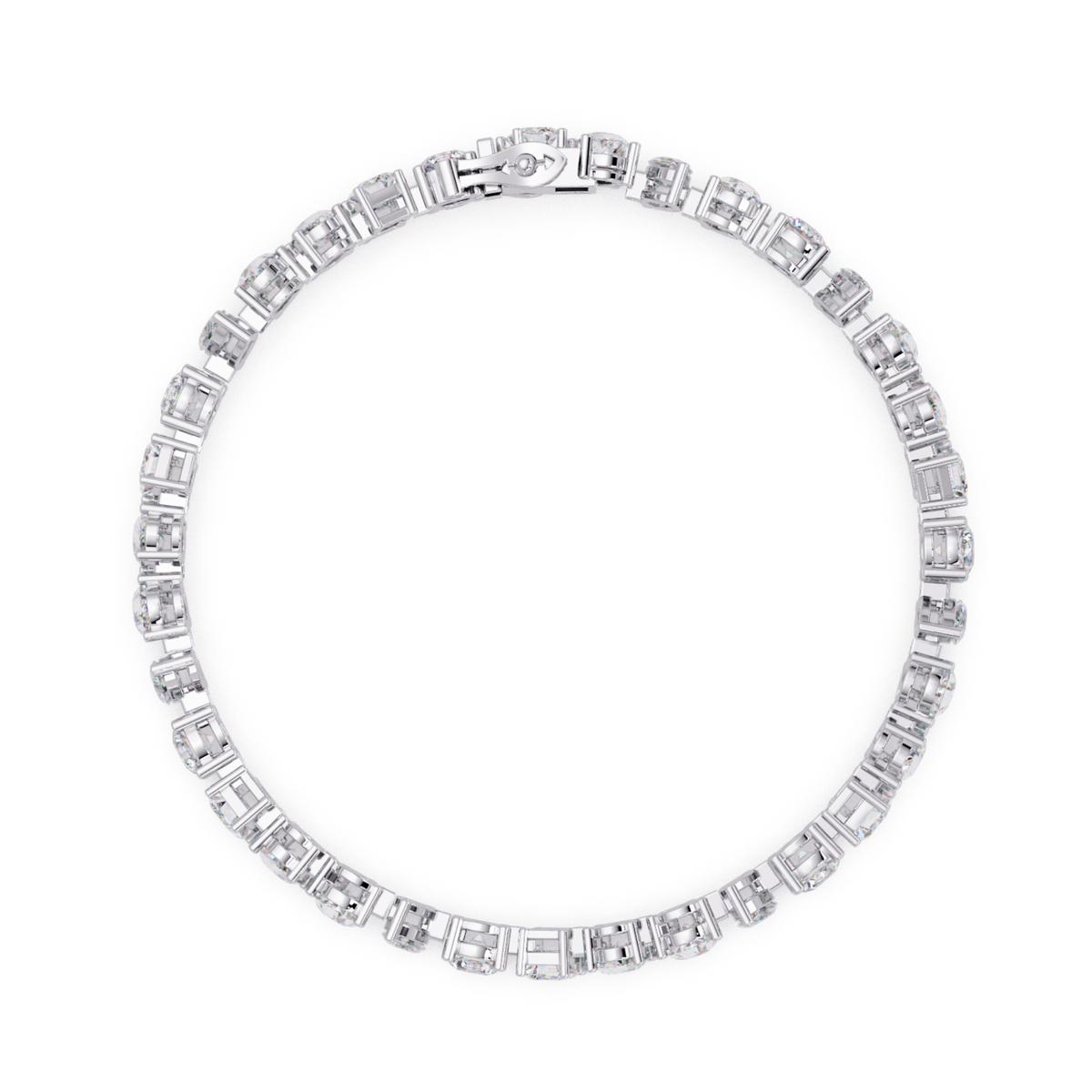 Mixed Shape Lab-Grown Diamond Tennis Bracelet - HIGHCARAT DIAMONDS