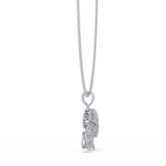 Money Tree Iced Diamond Pendant Cash Bag Charm Necklace - HIGHCARAT DIAMONDS