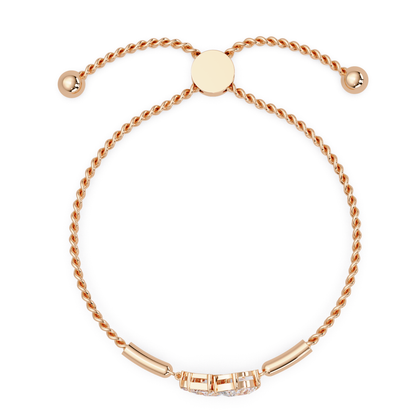 Multi Shape Lab Grown Diamond Cluster Bracelet - HIGHCARAT DIAMONDS