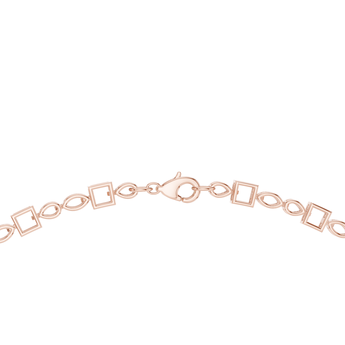 Runway style diamond statement necklace in yellow gold finish