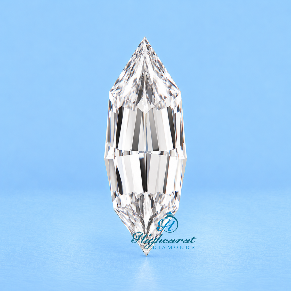 Fancy Marquise Step Cut Lab Grown Diamond