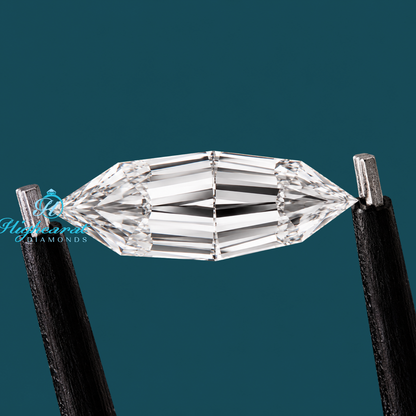 Fancy Marquise Step Cut Lab Grown Diamond