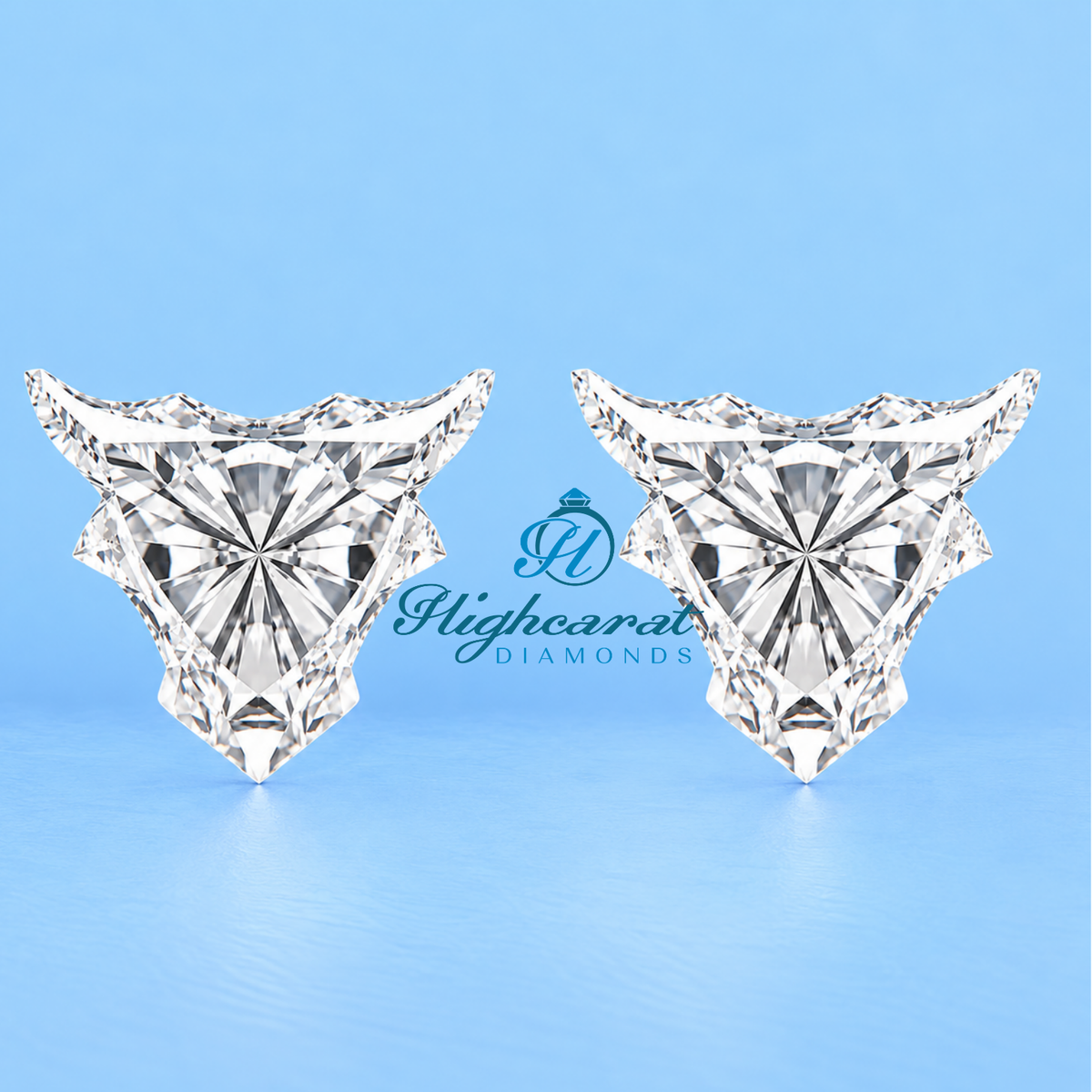 Lab Grown Bull Head Shape Diamond Loose Certified Stone