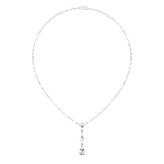 14k Solid Gold Pendant Necklace with Lab-Grown Diamond Statement Piece For Her - HIGHCARAT DIAMONDS
