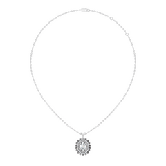 0.89 CT Round Lab-Grown Diamond Pendant In 14K Solid Yellow Gold Gift - HIGHCARAT DIAMONDS