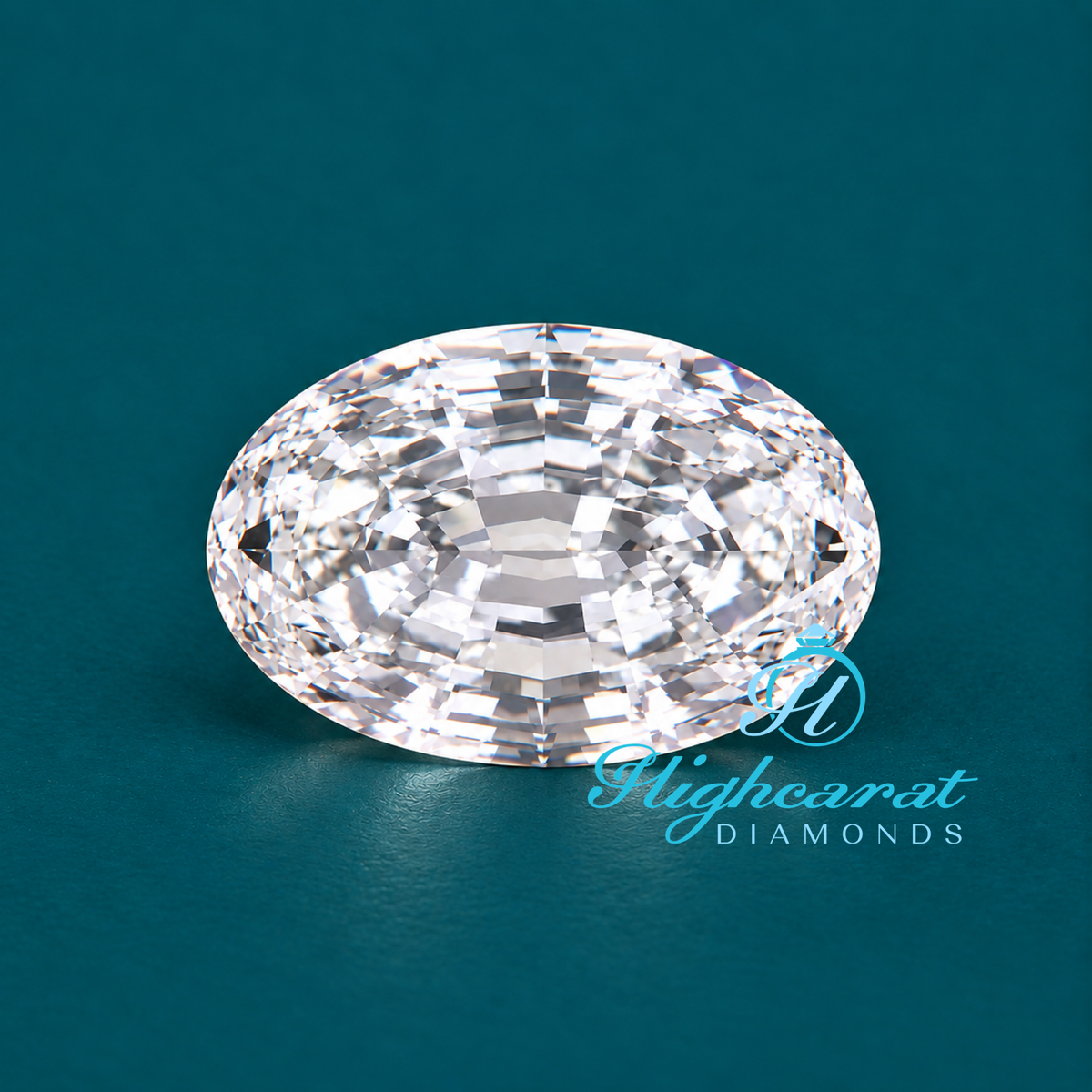 Oval Portuguese shape loose diamond