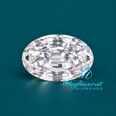 Oval Portuguese shape loose diamond