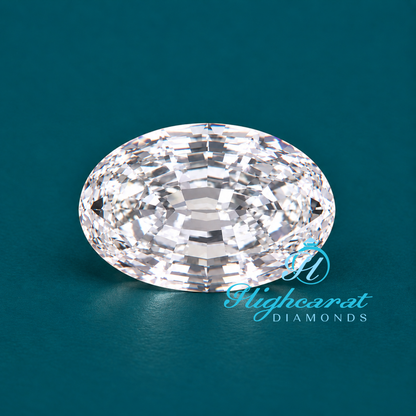 Oval Portuguese shape loose diamond