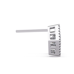 Princess Cut Lab Grown Diamond Halo Stud Earrings - HIGHCARAT DIAMONDS