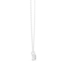 Princess Cut Lab Grown 1.04 CT In 18k Solid Gold Vintage Diamond Pendant For Her - HIGHCARAT DIAMONDS