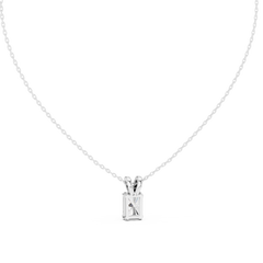 Round & Radiant Cut Lab Grown Vintage Style Diamond Pendant For Bridal - HIGHCARAT DIAMONDS
