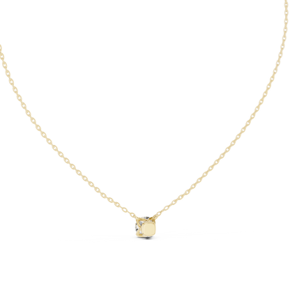 Colorless sparkling Round Diamond Solitaire Pendant Necklace Gift For Her - HIGHCARAT DIAMONDS
