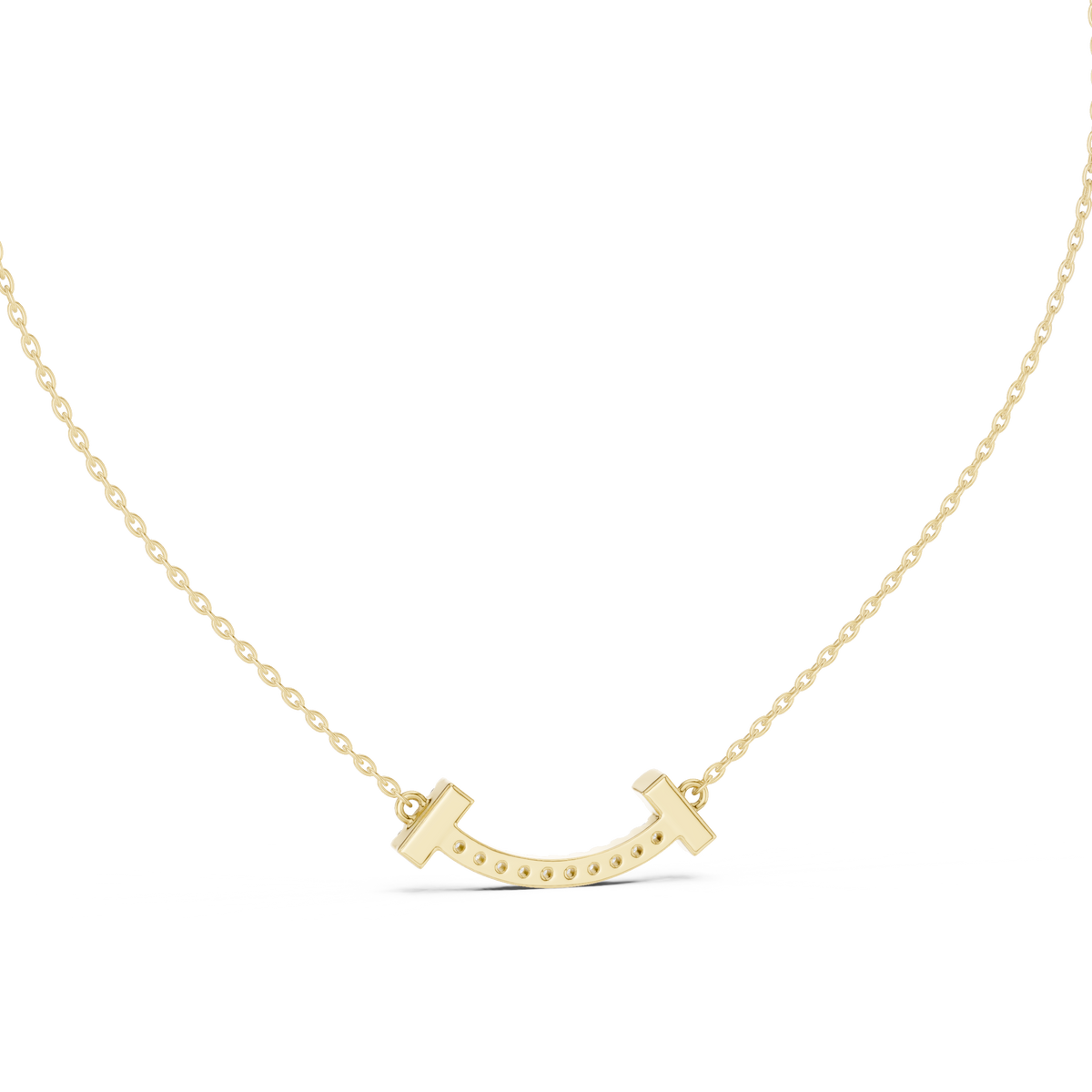 Round Shape Stunning 14k Solid Gold Diamond Pendant For Women Daily Wear - HIGHCARAT DIAMONDS