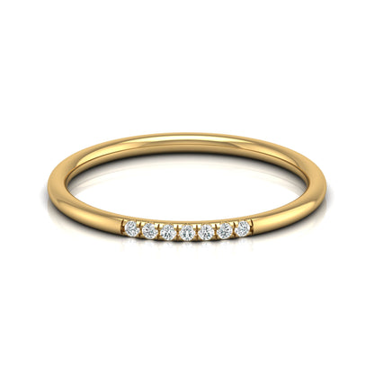 Round And Baguette Cut Open Cuff Ring New Collection Diamond Gift Of Elegance Pave - HIGHCARAT DIAMONDS