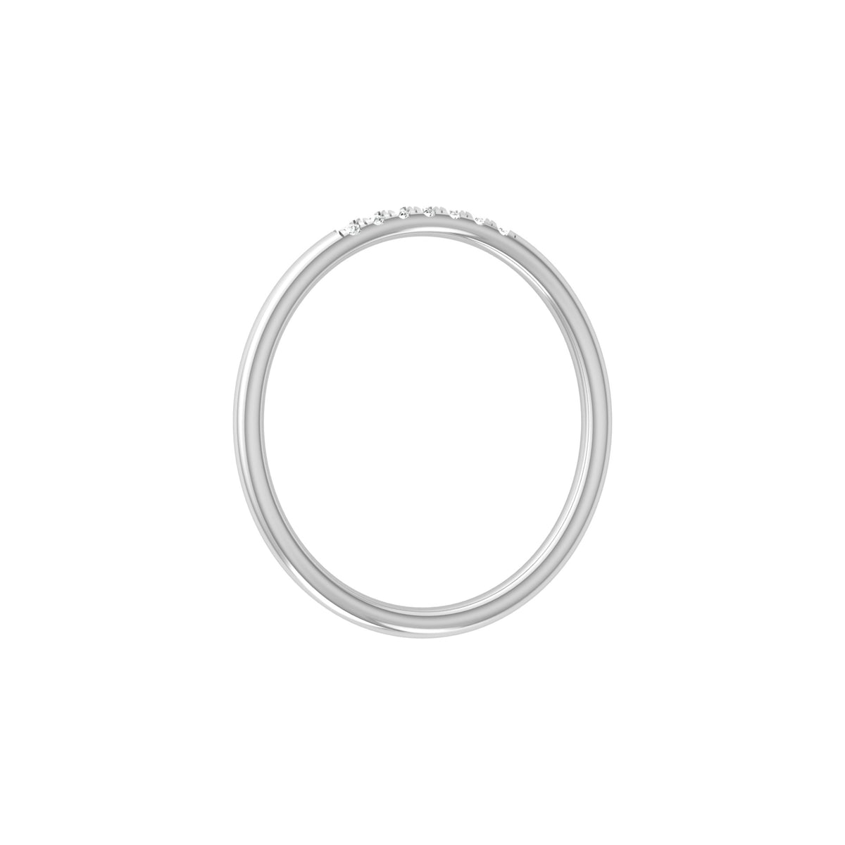 Round And Baguette Cut Open Cuff Ring New Collection Diamond Gift Of Elegance Pave - HIGHCARAT DIAMONDS