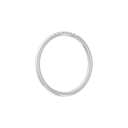 Round And Baguette Cut Open Cuff Ring New Collection Diamond Gift Of Elegance Pave - HIGHCARAT DIAMONDS