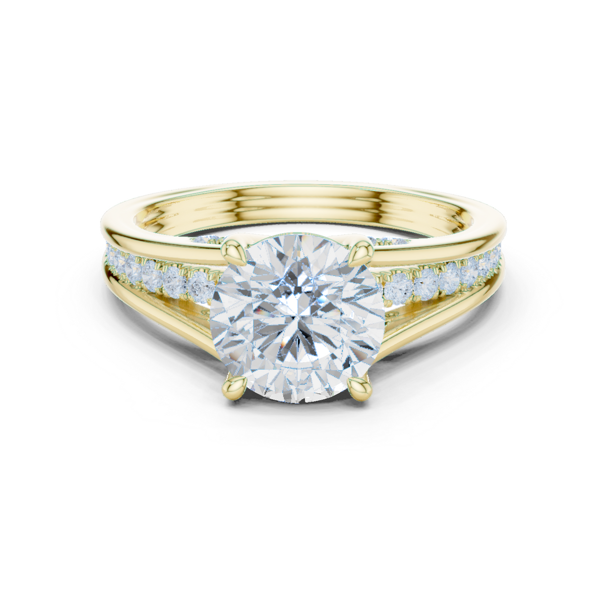 Vintage 2.30Ct Round Cut High Quality Diamond Elegant Minimalist Dainty Statement Ring For Her - HIGHCARAT DIAMONDS
