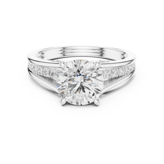 Vintage 2.30Ct Round Cut High Quality Diamond Elegant Minimalist Dainty Statement Ring For Her - HIGHCARAT DIAMONDS