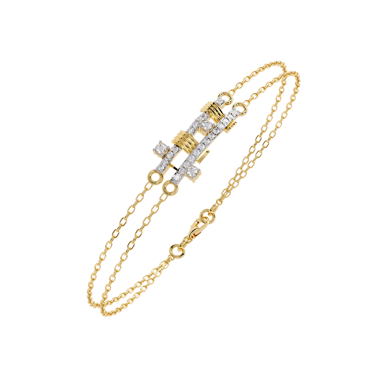 Round Cut Diamond Antique Cluster Dainty Minimalist Statement Cuff Bracelet Gift For Women's - HIGHCARAT DIAMONDS