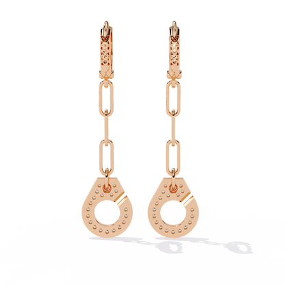 Round Cut Diamond Antique Handcrafted Stacking Perfect Cluster Minimalist Party Wear Aura Earring For Her - HIGHCARAT DIAMONDS
