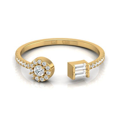 Round Cut Lab Diamond Toi et Moi Ring - HIGHCARAT DIAMONDS