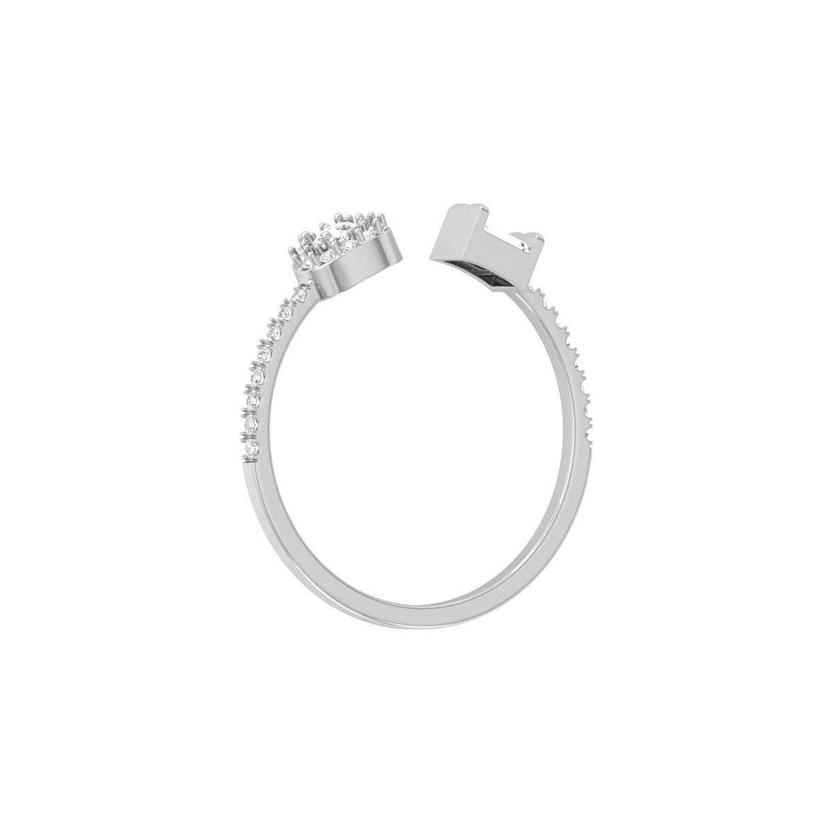 Round Cut Lab Diamond Toi et Moi Ring - HIGHCARAT DIAMONDS
