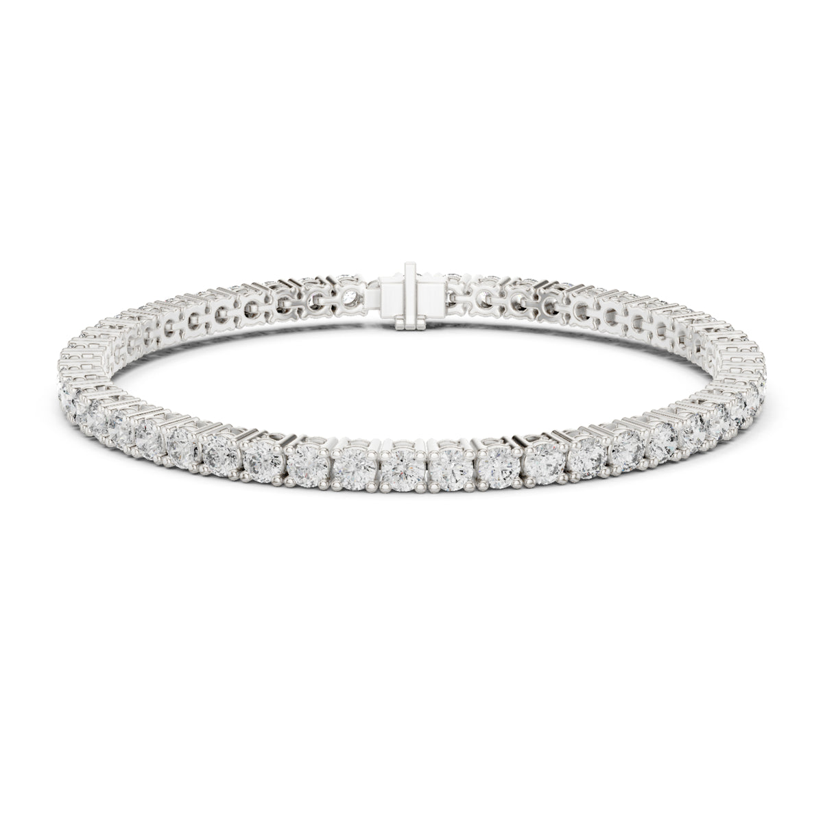6.37 CT Round Cut Top Grade Diamond Antique Delicate Vintage Tennis Bracelet In Lab Or Natural Diamonds - HIGHCARAT DIAMONDS